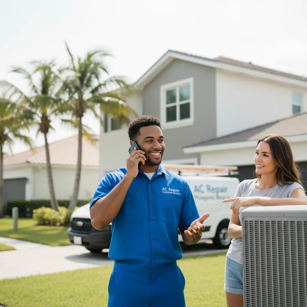 AC Repair Pompano Beach customer support in Madison Lake